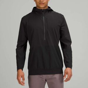 Lululemon Lightweight Running Half-Zip Hoodie | Black | Size XL